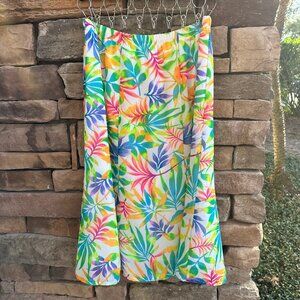 Notations Bright Tropical Skirt Size S
